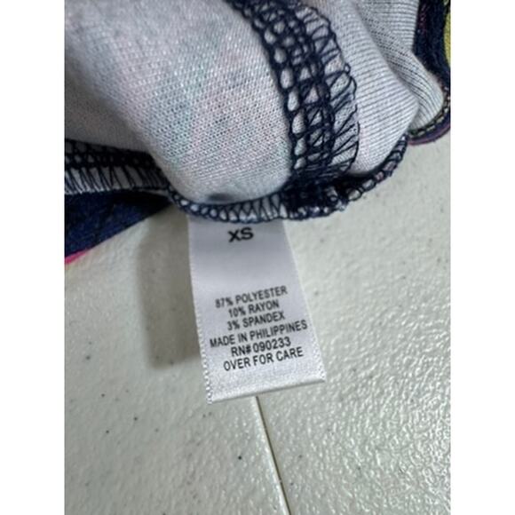 "NOLLIE" VINTAGE 80's Style Mini Skirt Size XSM Back Zipper Sexy Night Club - Picture 2 of 6